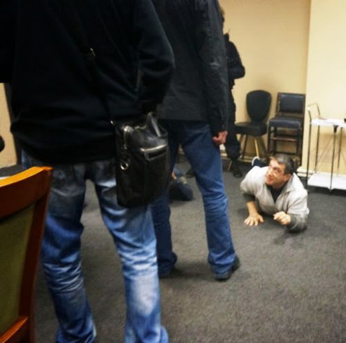 Момент задержания