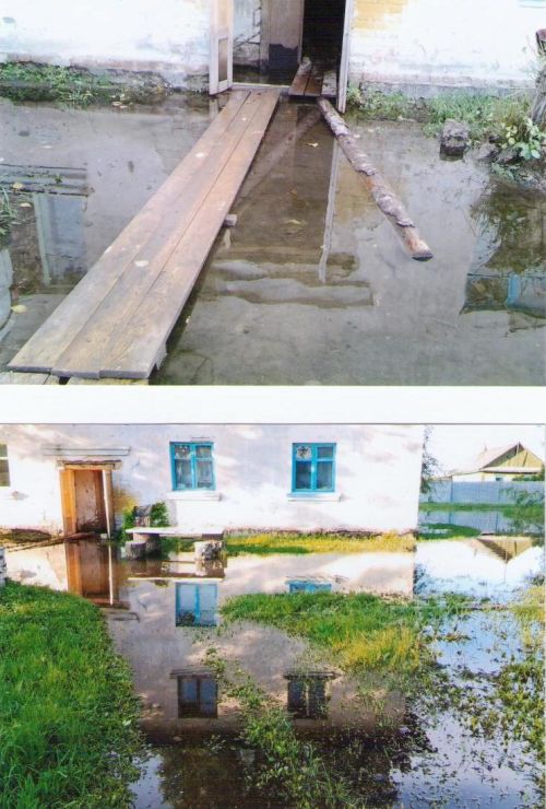 Дом по ул. Гоголя, 22 в Биробиджане топило с 1 августа 2013 г. Фотофакт