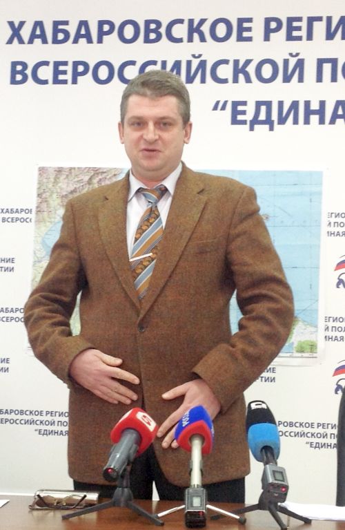 Замминистра минприроды Хабаровского края Виктор Бардюк