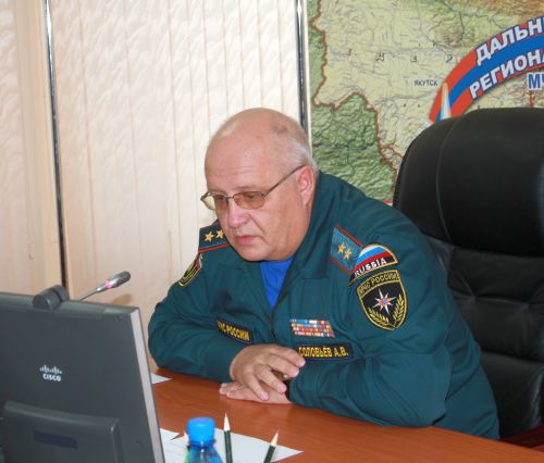 Начальник ДВРЦ МЧС России Александр Соловьев