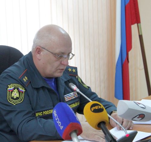 Начальник ДВРЦ МЧС России Александр Соловьев