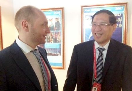 Александр Галушка и Чжэн Чжицзе