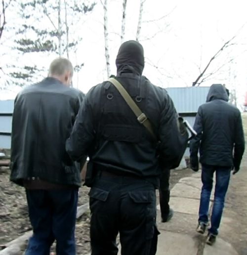 Момент задержания