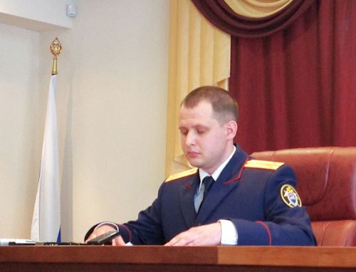 Следователь по особо важным делам СУ СКР по Хабаровскому краю Илья Фирсов.