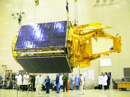 Спутник «Экспресс-АМ4R» перед стартом