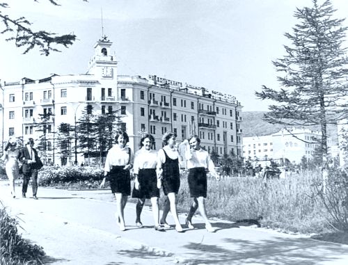 Улицы Магадана 1970-х