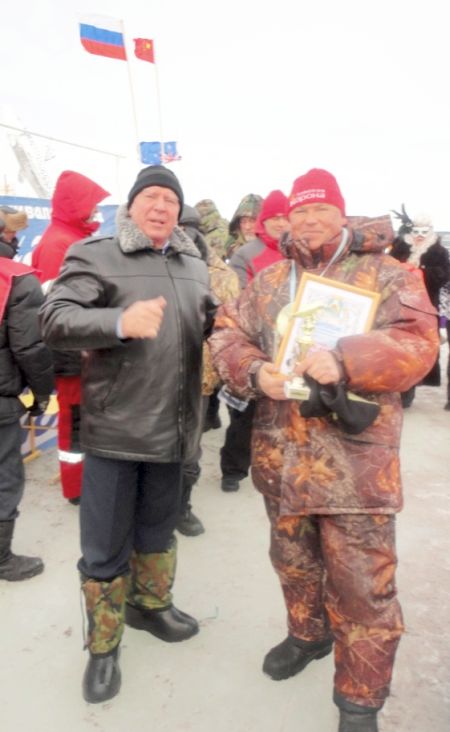 На фестивале «Серебряная корюшка».