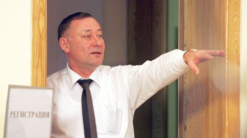 Председатель Хабаровского крайизбиркома Геннадий Накушнов. Фото: Евгений Переверзев /  Коммерсантъ 