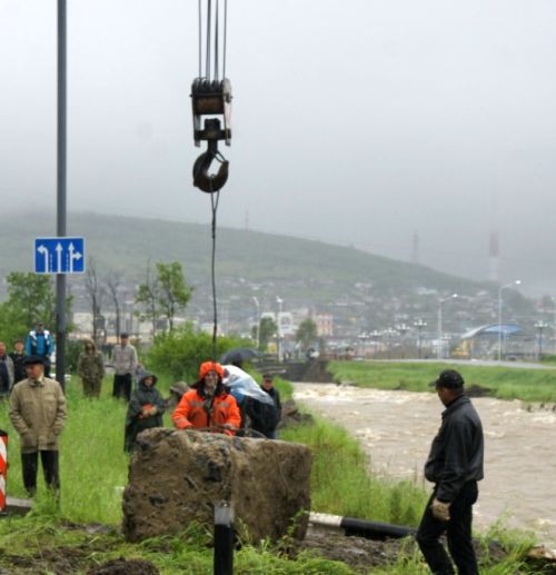 Вода вышла на улицы