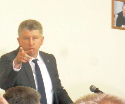 Андрей Пархоменко на совместном заседании комиссии городской думы Биробиджана 8 мая