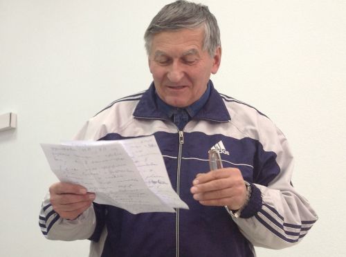 Член Хабаровского краевого отделения Русского географического общества Виктор Рахуба