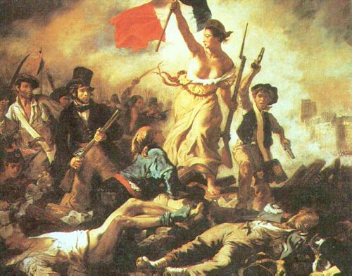 Э. Делакруа. Свобода, ведущая народ. 1830 г., Музей Лувр, Париж