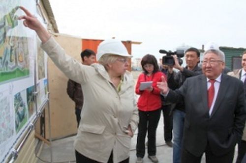 Татьяна Антипкина, директор ООО «РДР Групп» и президент республики Егор Борисов