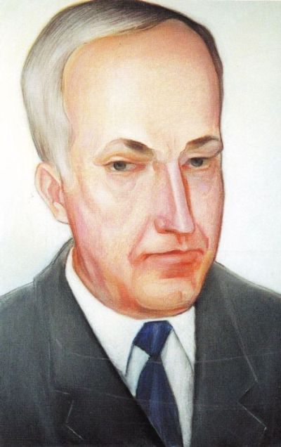 И мэр Хабаровска Александр Соколов тоже запечатлен Николаем Долбилкиным. 2003 год, бумага, пастель, размер 954 х 625 см./ Нажмите, чтобы УВЕЛИЧИТЬ (нажмите, чтобы увеличить)