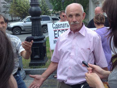 Василий Остапенко ожидал, что к ним выйдет вр.и.о. губернатора Хабаровского края.