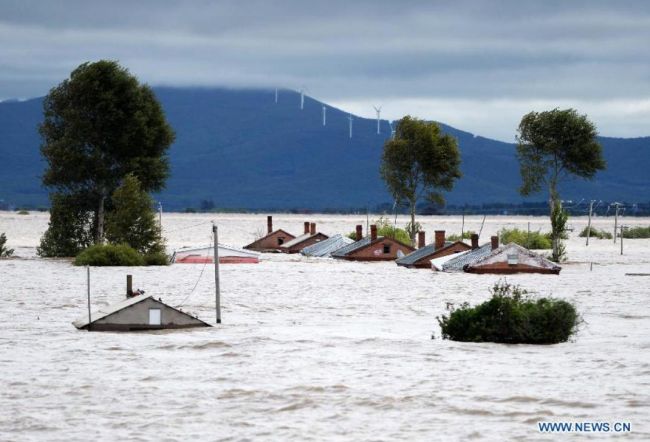 Уровень воды на участке Тунцзян составил 56,06 м