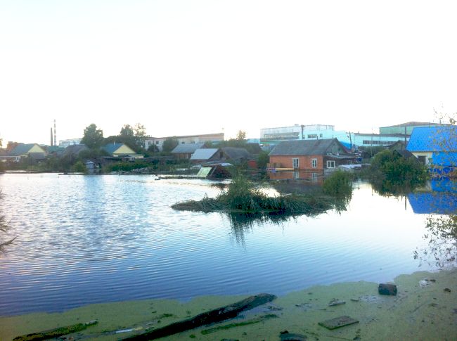 Потоп на р. Силинка