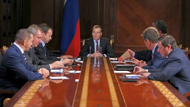 Совещание с вице-премьерами