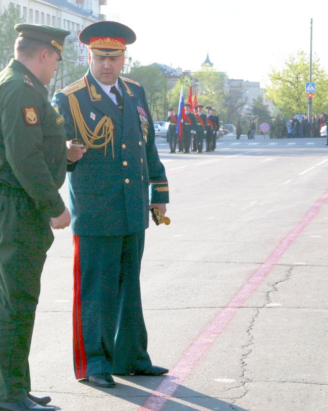 Командующий войсками Восточного военного округа генерал-полковник Сергей Суровикин