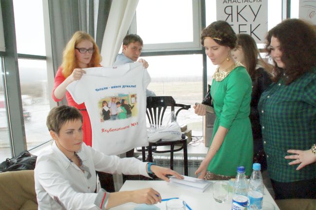 Со студентами магаданского журфака