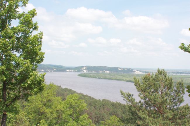 Приток Амура - река Зея. Фото Анны Барма.