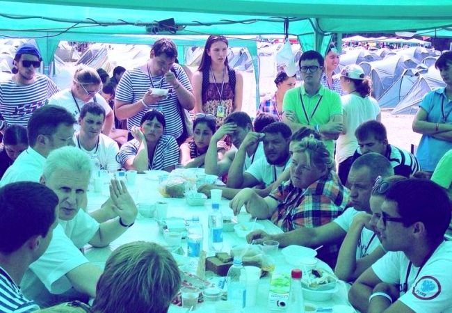 На встрече с Андреем Фурсенко - председателем попечительского совета Российского научного фонда