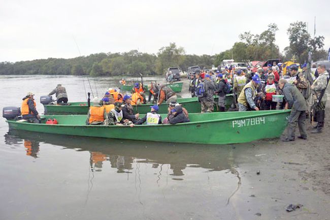 На фестиваль «Сохраним лососей вместе» в Усть-Большерецке.