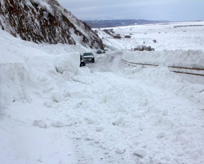 Лавина сошла