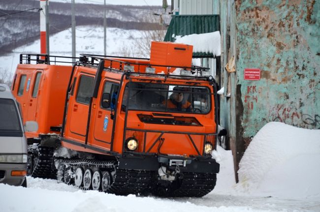Камчатку занесло снегом