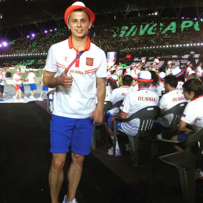 Хабаровский легкоатлет Дмитрий Сорокин