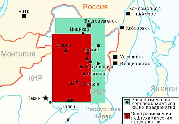 Экономические зоны КНР