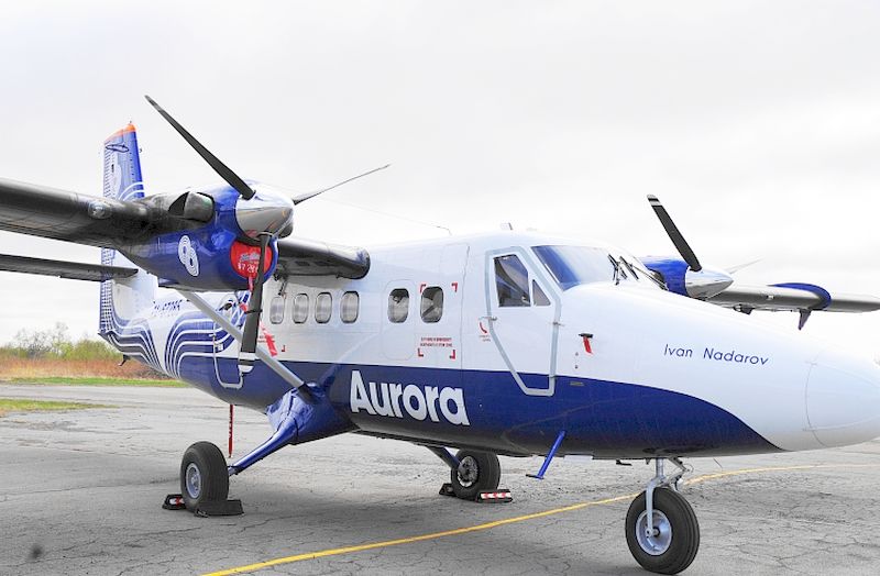 Самолет DHC-6 «Иван Надаров». Фото Галины Подзолковой