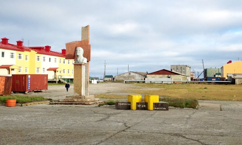 Площадь им. Ленина, с. Лаврентия
