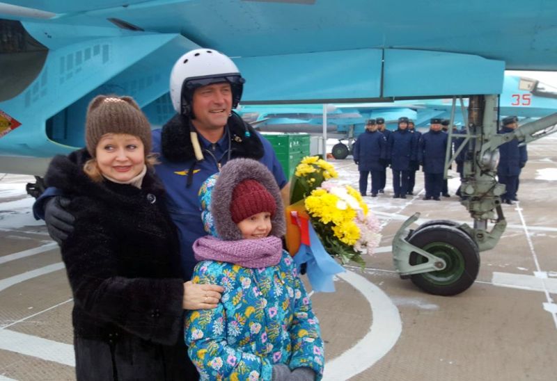 Летчики вернулись из Сирии с победой. Фото: Константин Яниев