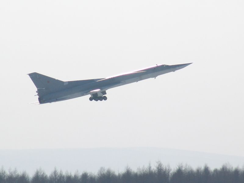 На взлете Ту-22М3