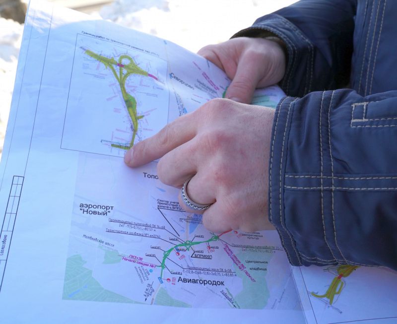 Здесь начали работы дорожники