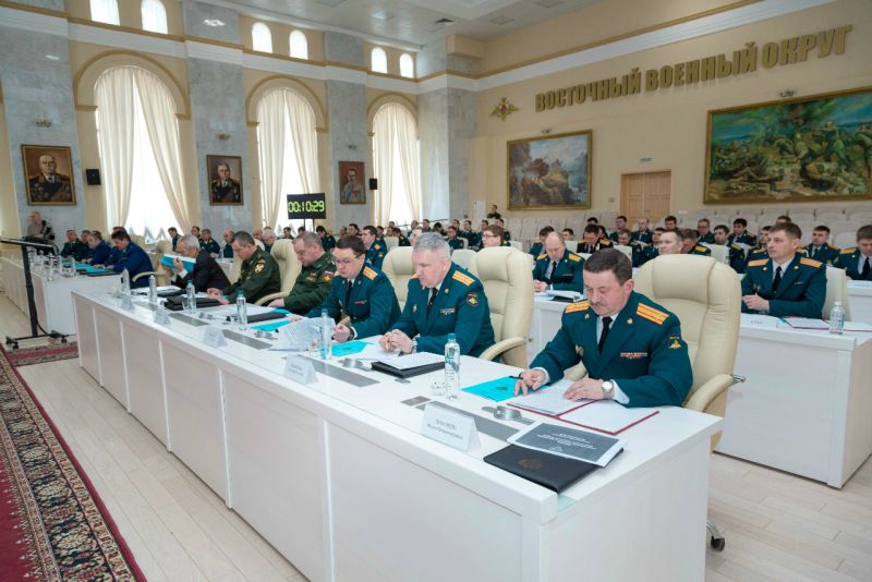 Военные прокуроры Восточного военного округа подвели итоги работы в 2017 году