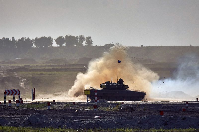 «Танковый биатлон». Фото: Андрей Гомзяков.