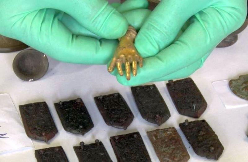 Изъятая археологическая коллекция