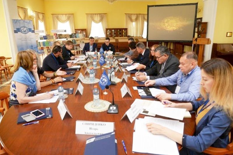 Участники совещания председателей региональных отделений Русского географического общества по Сибирскому и Дальневосточному федеральным округам