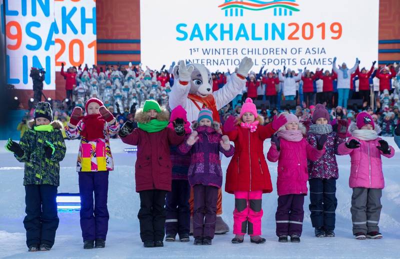 Первые зимние Международные игры «Дети Азии» стартовали на Сахалине