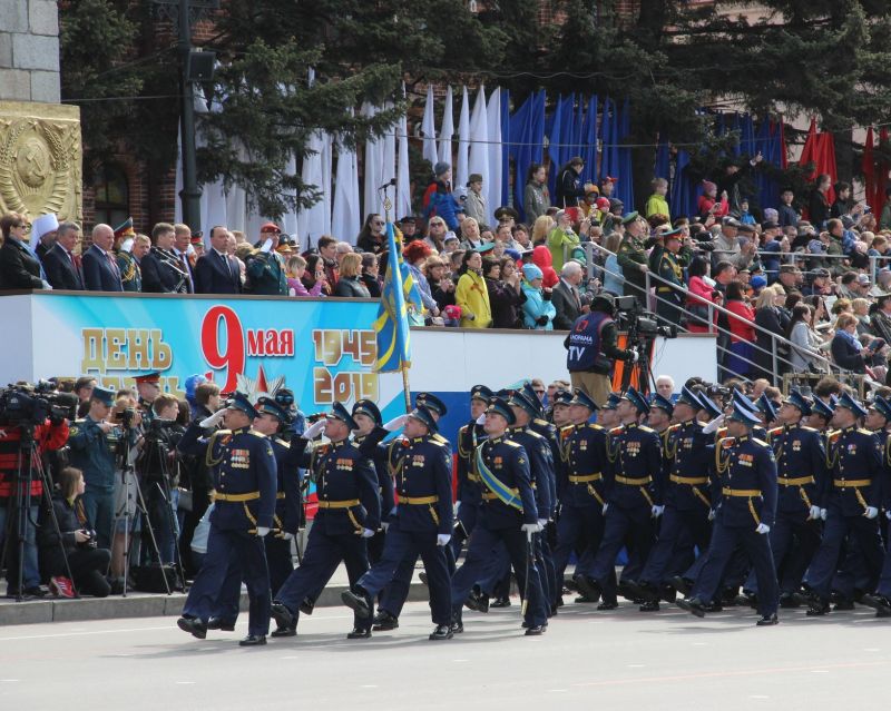 В Хабаровске состоялся главный парад в ВВО, посвященный 74-й годовщине Победе в Великой Отечественной войне