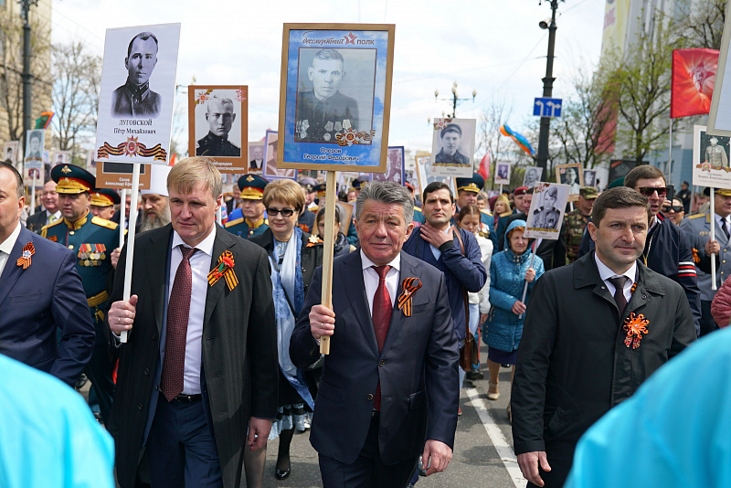 В акции «Бессмертный полк» приняло участие более 50 тысяч хабаровчан