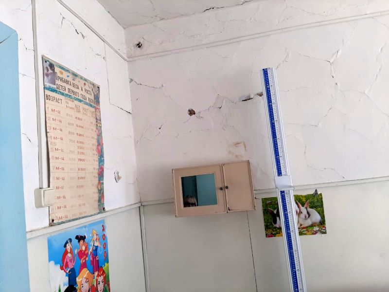 Еще стены амбулатория с Уська Орочская Ванинский район