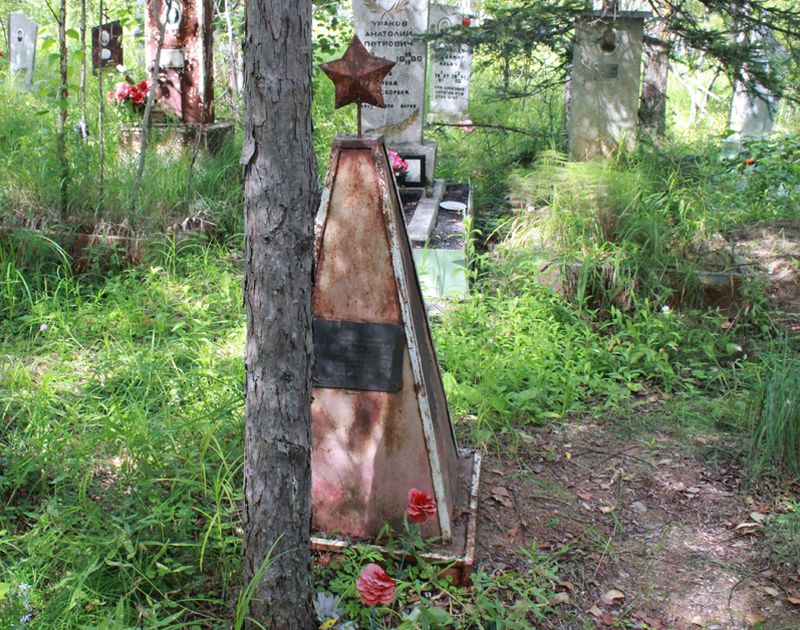 Памятник летчикам из состава 51-го Гвардейского транспортного авиационного полка 54-й транспортной авиационной дивизии 29-й Воздушной армии (аэродром базирования Дзёмги), чей самолет  Ли-2 возвращаясь «домой», из-за погодных условий врезался в гору Маглой (Амурский район) на высоте 1 100 метров 13 октября 1951 г. Установлен в 1975-м.