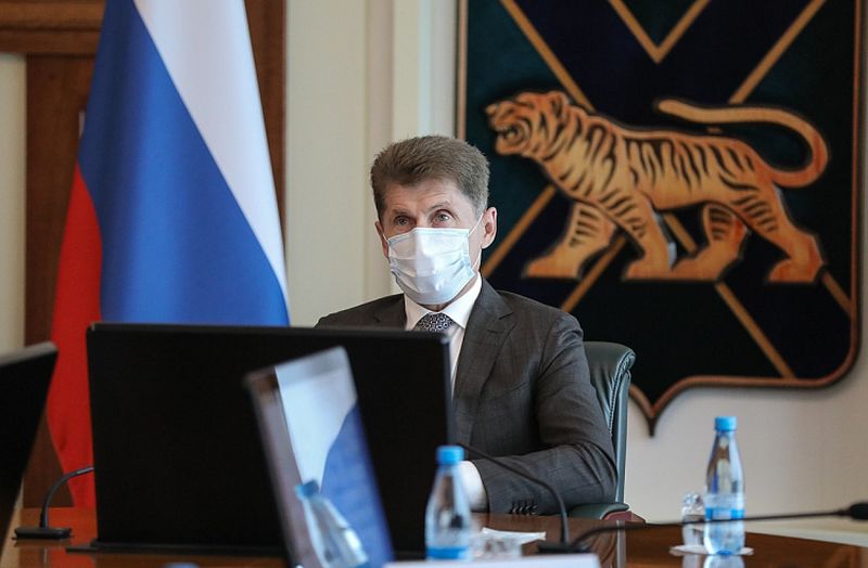 Олег Кожемяко. Фото Игоря Новикова (Правительство Приморского края)