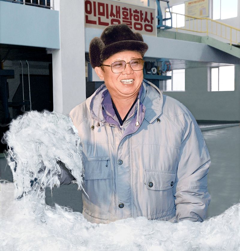 Великий руководитель корейского народа Ким Чен Ир