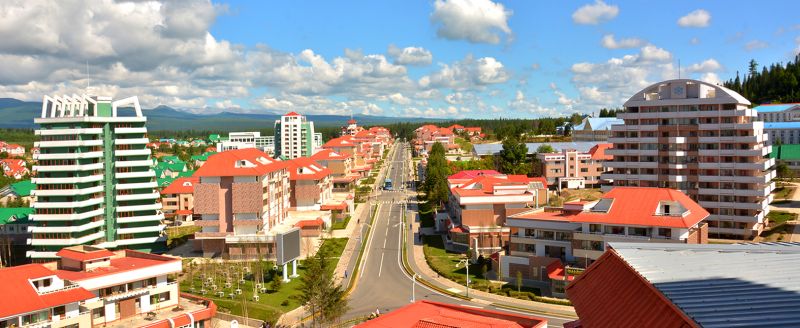 Новый вид города Самчжиёна.