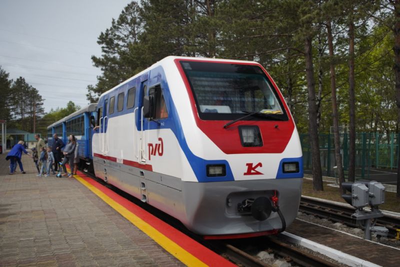 В Хабаровске открылась Дальневосточная детская железная дорога