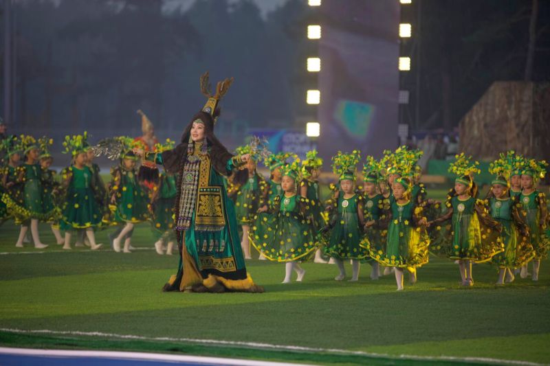 В Горном улусе торжественно открылись Игры Манчаары